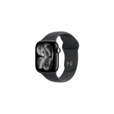 Apple Watch Series 11 (2025) GPS 42mm Jet Black Alu Case, Black Sport Band S/M EU MEQT4 - ONLY BOX D