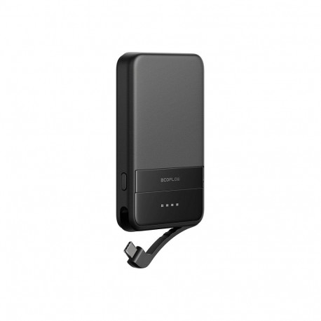 "EcoFlow Rapid 5000 Powerbank Schwarz 65W Kabel 15W Wireless Schnellladen"