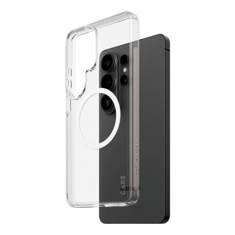 "CARE Urban Explorer Case Clear w. White Qi Galaxy S26 Ultra"