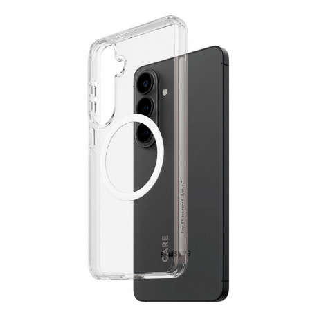 "CARE Urban Explorer Case Clear w. White Qi Samsung Galaxy S26+"