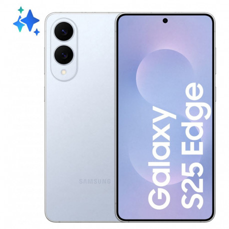 Samsung Galaxy S25 Edge S937 5G Dual Sim 12GB RAM 256GB, titaan-jääsinine