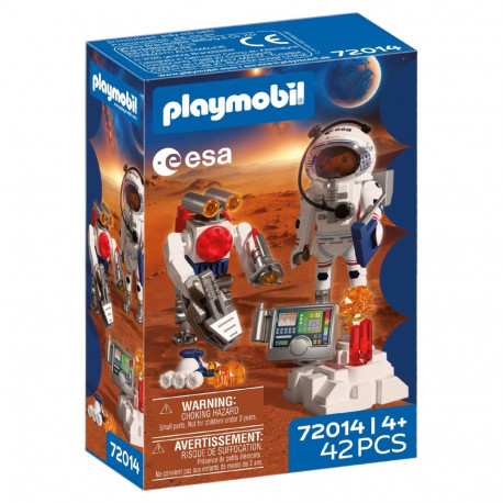 PLAYMOBIL ESA: Astronaut with Robot 72014