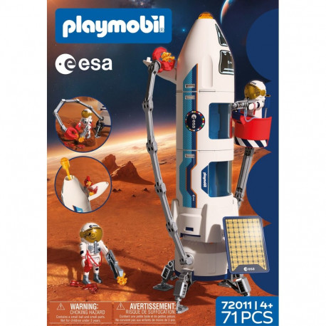 PLAYMOBIL ESA: Mars Research Rocket 72011