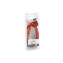 PLATINET MICRO USB TO USB LEATHER CABLE 1M 2,4A ORANGE