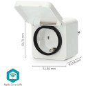 Nutipistik Nedis Smart Plug IP44