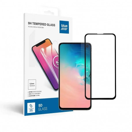 Blue Star 5D tempered glass for phone Galaxy S10e