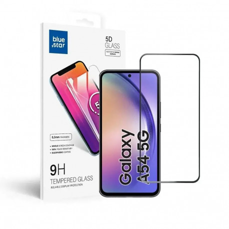 Blue Star 5D tempered glass for phone Galaxy A54