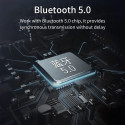 Rock Transmiter FM B301 MP3, Bluetooth - 2xUSB + Type C + micro SD - 36W black