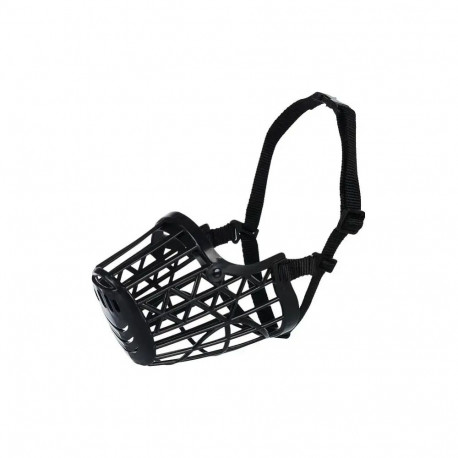 Muzzle for dogs - Trixie Muzzle, Plastic, Size M- L, 26 cm, 7cm