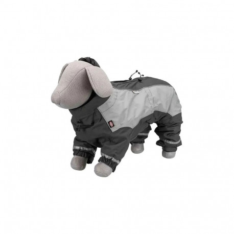 Clothing for dogs - Trixie Helsinki winter-overall, M: 50 cm, grey