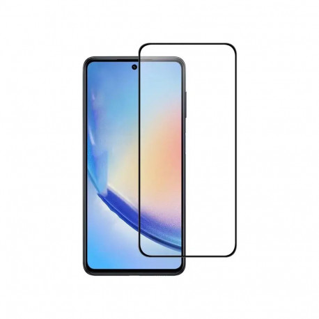 Fusion Full Glue 5D karastatud klaas Samsung A166 | A165 | A176 Galaxy A16 4G|5G | A17 must