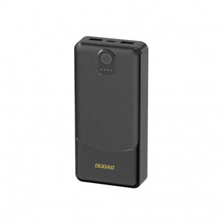 Dudao K10 väline aku (powerbank) | 10000 mAh | 12W | USB-C, USB-A | LED-ekraan | must