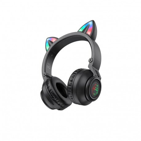 Borofone Headphones BO18 Cat Ear bluetooth black