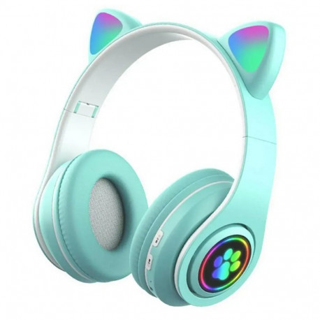 Goodbuy Paws wireless headsets for kids | bluetooth 5.0 | light blue
