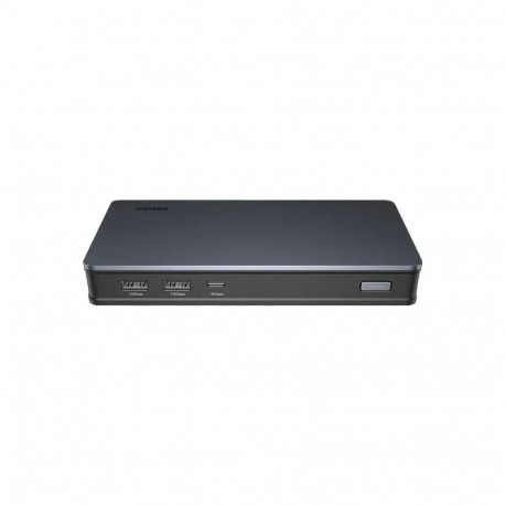 Adapter HUB UGREEN CM615 USB-C to 2x USB-A, 1x USB-C 3.1, 2x HDMI, 2x DP,  SD|TF, RJ45