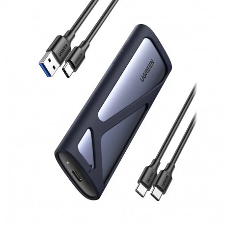 UGREEN CM400 M.2 SSD korpus, NVMe, SATA, 10Gbps, USB-C (hall)