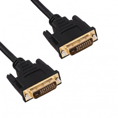 Cable DVI Akyga AK-AV-06 ver. 24+1 pin 1.8m black