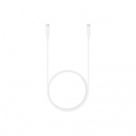 Samsungi andmeedastus- ja laadimiskaabel | USB-C - USB-C | 100W | 1,8m | valge (OEM)