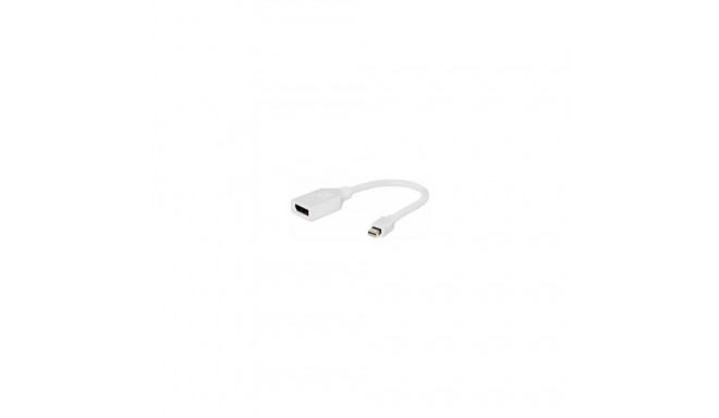 Adapter Gembird Mini DisplayPort - DisplayPort white