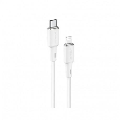 Acefast C2-01 data transfer and charging cable | MFI | USB-C to Lightning | 30W | 1.2m | white