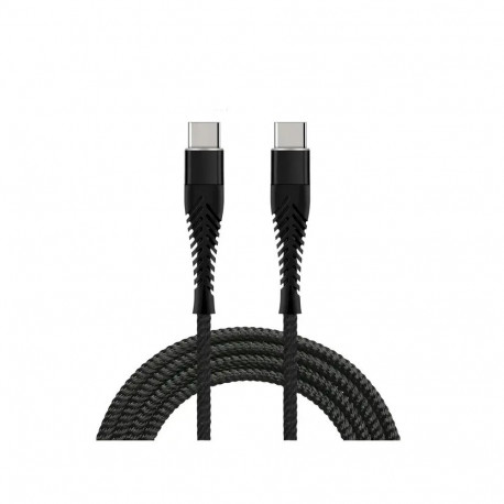 Fusion Accessories Fishbone andmeedastus- ja laadimiskaabel | USB-C kuni USB-C | QC 3.0 | 65W | 1.5m