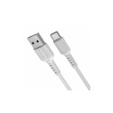 Borofone X16 data transfer and charging cable | USB-C | 12W | 1m | white