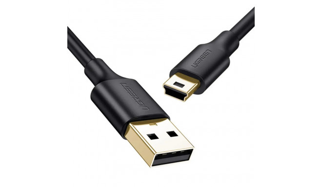 Ugreen 10355 data transfer and charging cable | USB-A to Mini USB | 1m | black