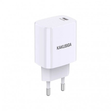 KAKUSIGA KSC-926 travel charger | 20W | PD | USB-C | white