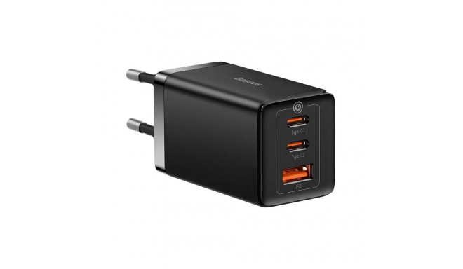 Baseus GaN5 Pro travel charger | 65W | GaN | USB-C, USB-A | black