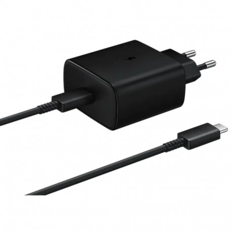 Samsung EP-TA845XBEGWW Quick Charge 3.0 | 45W Original Travel Adapter + Type-C Cable Black (EU Blist