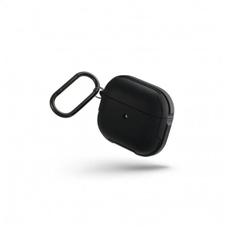 UNIQ etui Valencia AirPods 3 czarny|midnight black Antimicrobial