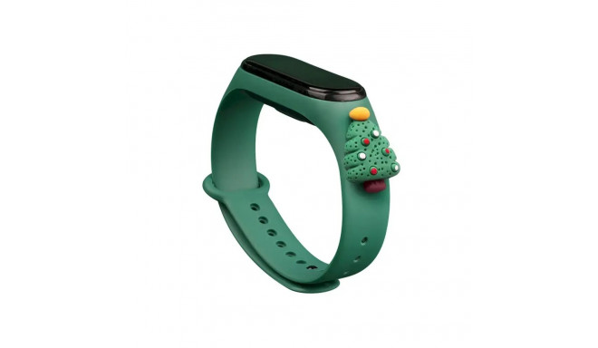Fusion Xmas Christmas Tree 2 for Xiaomi Mi Band 5 | Mi Band 6 green