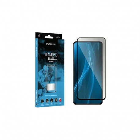 MS Diamond Glass Edge karastatud klaas telefonile Xiaomi 13T | Xiaomi 13T Pro, must