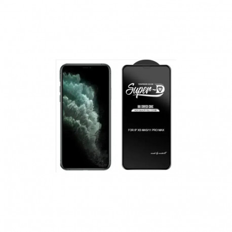 Fusion D-Pro Curved Edge tempered glass for phone iPhone 14 black