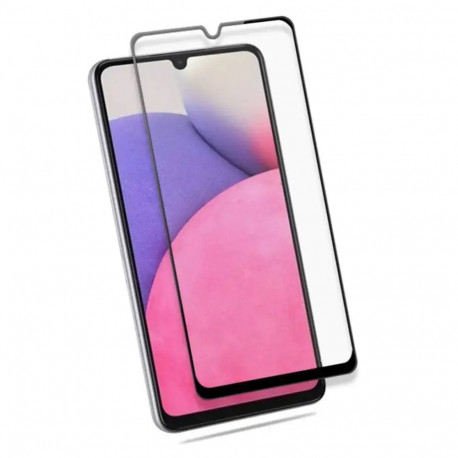 HOFI Fusion 5D glass full coveraged with frame tempered glass for phone Samsung Galaxy A33 5G black