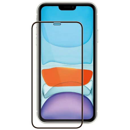 Fusion 5D full cover tempered glass for phone iPhone 13 Pro Max black