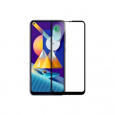 HOFI Fusion Full Glue 5D Tempered Glass full coveraged with frame for phone Samsung Galaxy M11 | Gal