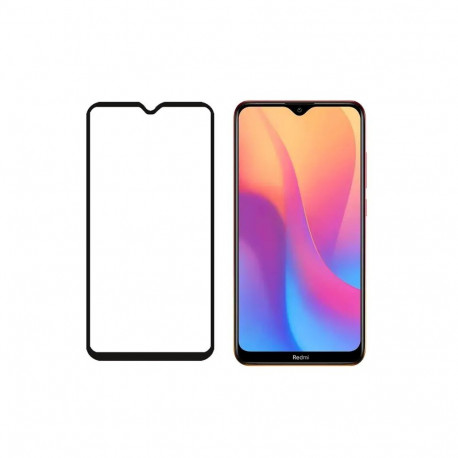 Fusion Full Glue 5D Tempered Glass full coveraged with frame for phone Xiaomi Redmi 9A | Xiaomi Redm