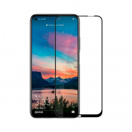 9D karastatud kaitseklaas telefonile Huawei P40 Lite paigaldusraamiga