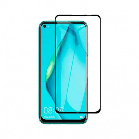Fusion Full Glue 5D Full Coveraged tempered glass for phone Huawei P40 Lite E with applicator