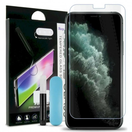 Fusion UV 9H tempered glass full cover for phone iPhone 11 Pro Max
