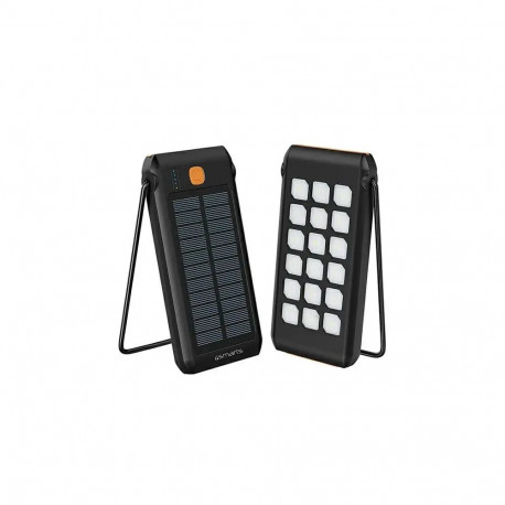 4smarts Solarny TitanPack Flex external battery (powerbank) | 10000 mAh | black, orange