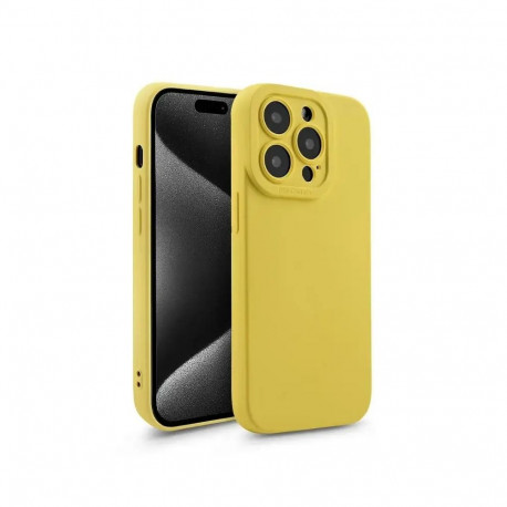 Fusion Softy protect silicone case for Apple iPhone 14 Pro Max yellow