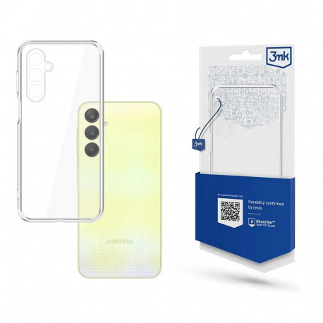 3mk Clear Case  silicone phone case for Samsung Galaxy A25 5G transparent