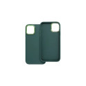 Fusion Frame back case silicone for Apple iPhone 15 Plus green