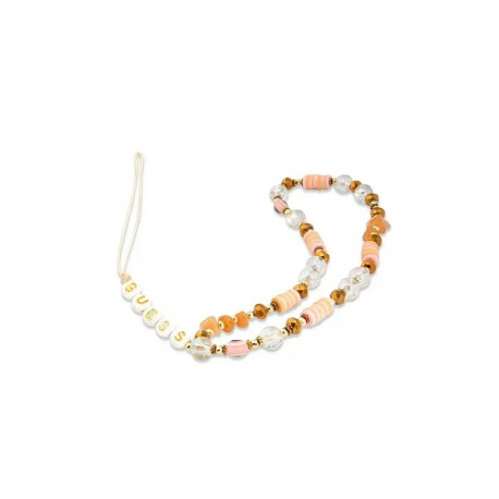 Guess Phone Strap Beads Bohemia brown
