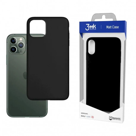 3mk Matt phone case for iPhone 12 | iPhone 12 Pro black