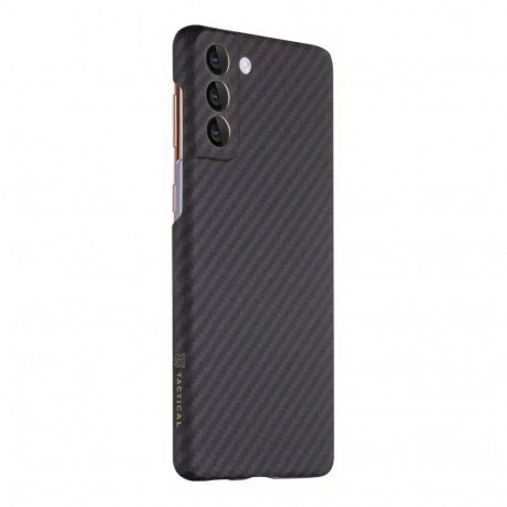 Tactical Aramid phone case with MagSafe support for Samsung Galaxy S21+ black