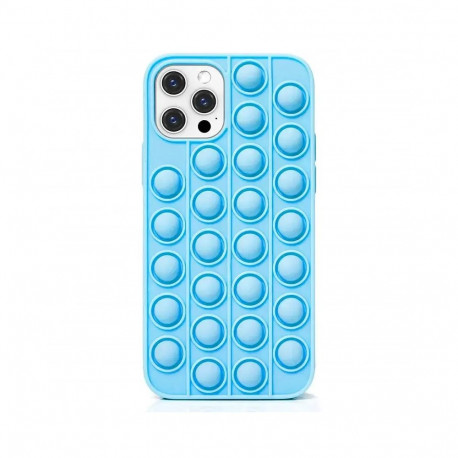 Fusion Pop it silicone case for Apple iPhone 12 | 12 Pro blue
