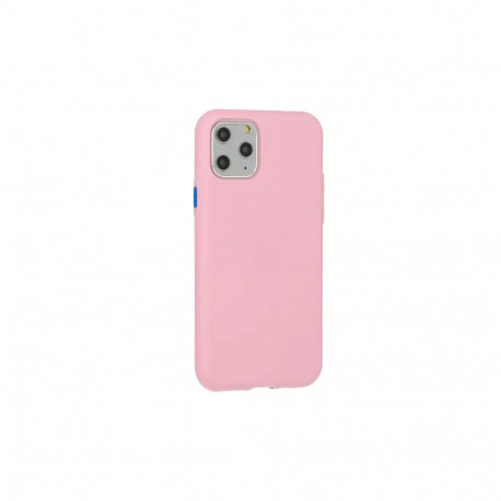 Fusion Solid Case Silicone Case For Apple iPhone 12 Mini Pink